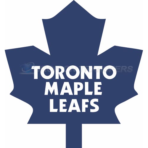 Toronto Maple Leafs Iron-on Stickers (Heat Transfers)NO.346